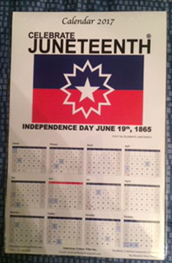 Celebrate Juneteenth Calendar